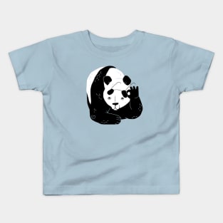 Panda Glasses Kids T-Shirt